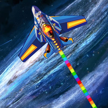 Load image into Gallery viewer, New Blue Airplane Kite