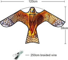 Load image into Gallery viewer, Bird Scarer Flying Kite Without Pole Yellow