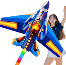 Load image into Gallery viewer, New Blue Airplane Kite