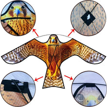 Load image into Gallery viewer, Bird Scarer Flying Kite Without Pole Yellow