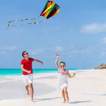 Load image into Gallery viewer, Rainbow Parafoil Kite with Long Tail