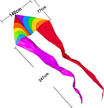 Load image into Gallery viewer, Hot Sale Colourful Triangle Kite