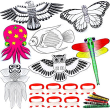 Load image into Gallery viewer, HengDa 7 Pack Diy Animals Kite