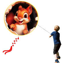 Load image into Gallery viewer, New Round cartoon animal kites
