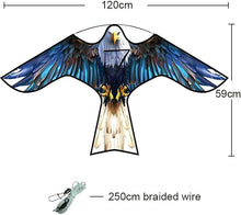 Load image into Gallery viewer, Bird Scarer Flying Kite Without Pole Bule
