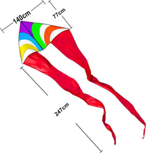 Load image into Gallery viewer, Hot Sale Colourful Triangle Kite
