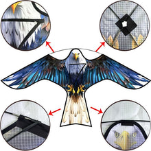 Load image into Gallery viewer, Bird Scarer Flying Kite Without Pole Bule
