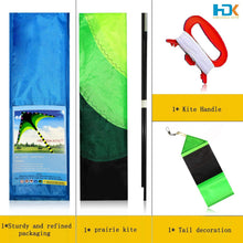 Load image into Gallery viewer, Green Black LED Delta Kite with 30 Lights
