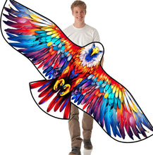 Load image into Gallery viewer, Colorful Design Eagle Kite
