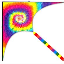 Load image into Gallery viewer, New Big Tie Dye Triangle Kite
