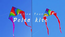 Load and play video in Gallery viewer, Hot Sale Colourful Triangle Kite
