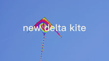 Load and play video in Gallery viewer, New Big Tie Dye Triangle Kite
