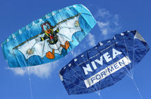 Load image into Gallery viewer, custom power kite with logo
