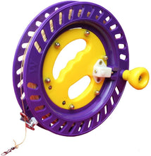 Load image into Gallery viewer, 22cm purple kite reel with lock
