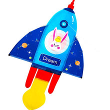 Load image into Gallery viewer, colorful rocket kite for kids
