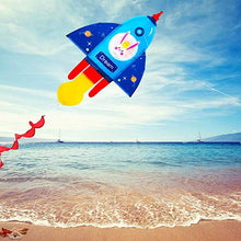 Load image into Gallery viewer, colorful rocket kite for kids
