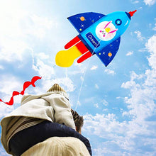 Load image into Gallery viewer, colorful rocket kite for kids
