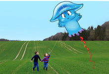 Load image into Gallery viewer, New cartoon Mushroom Jellyfish kite for kids
