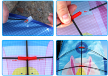 Load image into Gallery viewer, colorful rocket kite for kids
