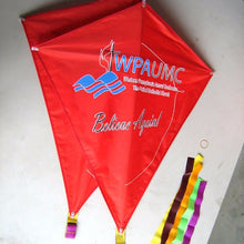 Load image into Gallery viewer, customize full color printing diamond logo kite
