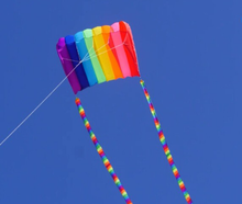 Load image into Gallery viewer, huge inflatable rainbow kite
