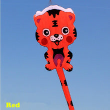 Load image into Gallery viewer, inflatable tiger kite with long tail
